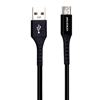 کابل تبدیل USB به microUSB کینگ استار مدل K65A طول 1.2 متر